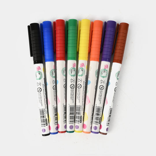 White Board Color Markers| 08Pcs