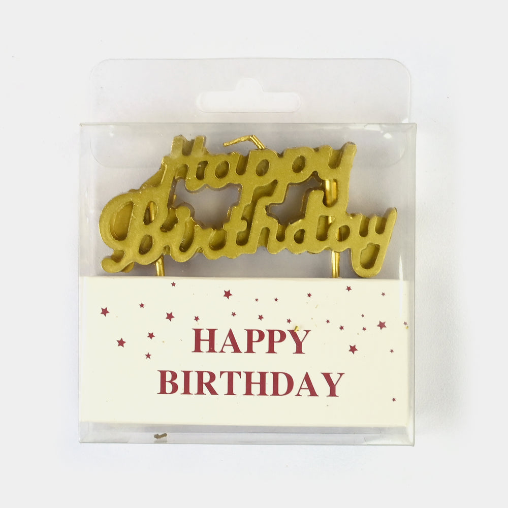 Happy Birthday Candles
