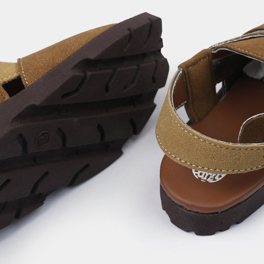 Boys Peshawari Sandal CS-006 - Brown
