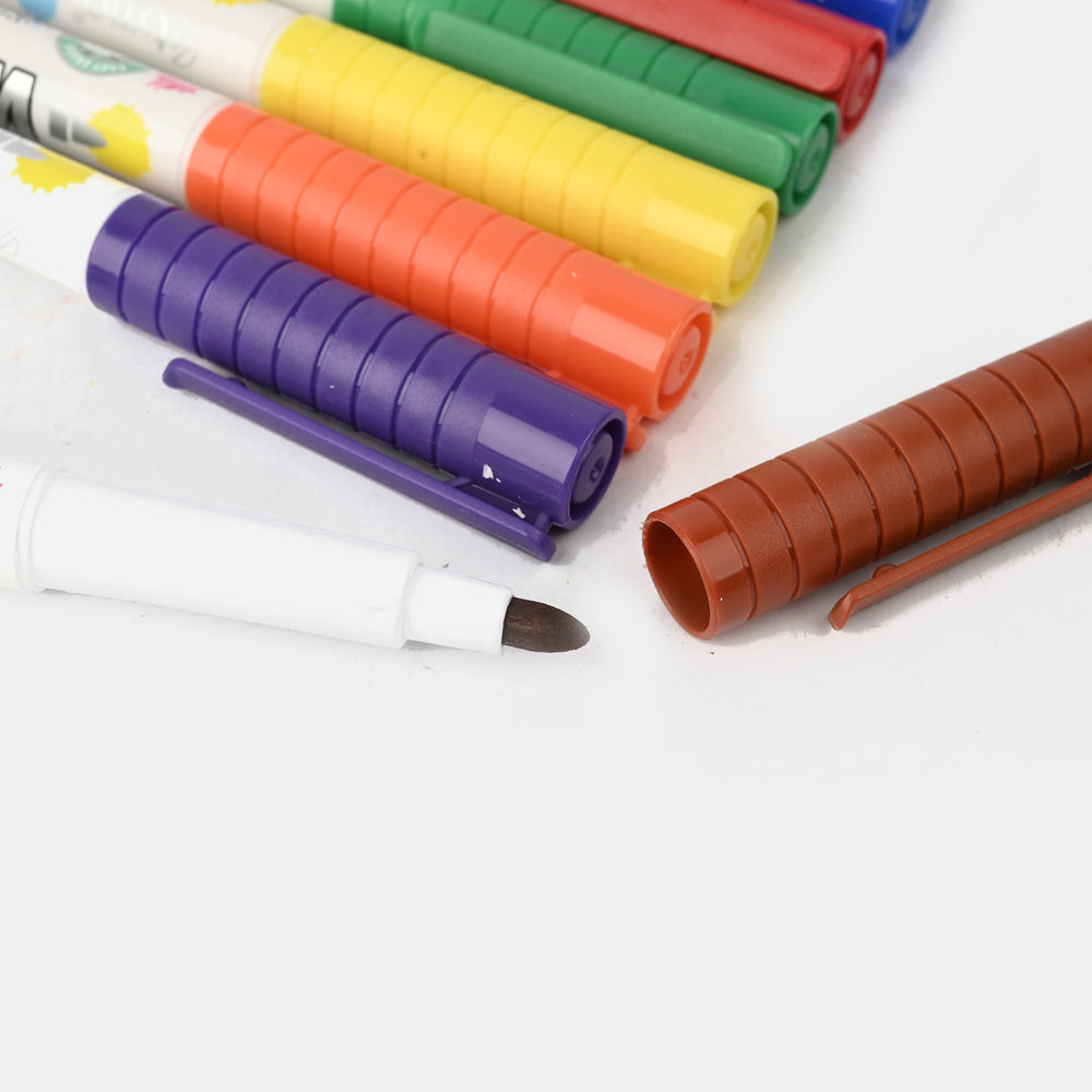 White Board Color Markers| 08Pcs