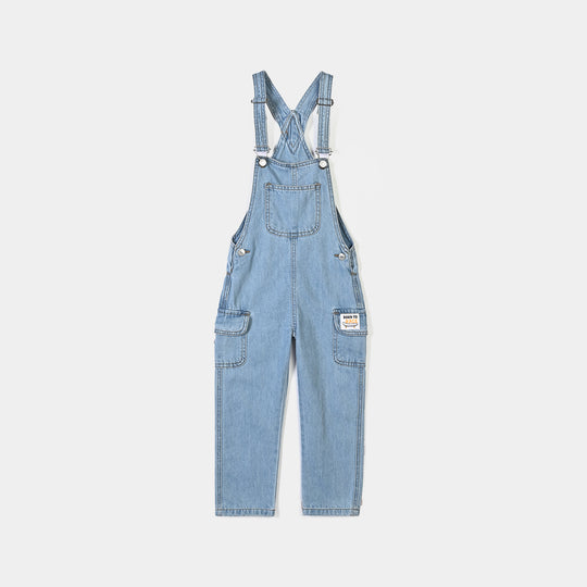 Boys Denim rigid Over All Born To Race-LT.Wash