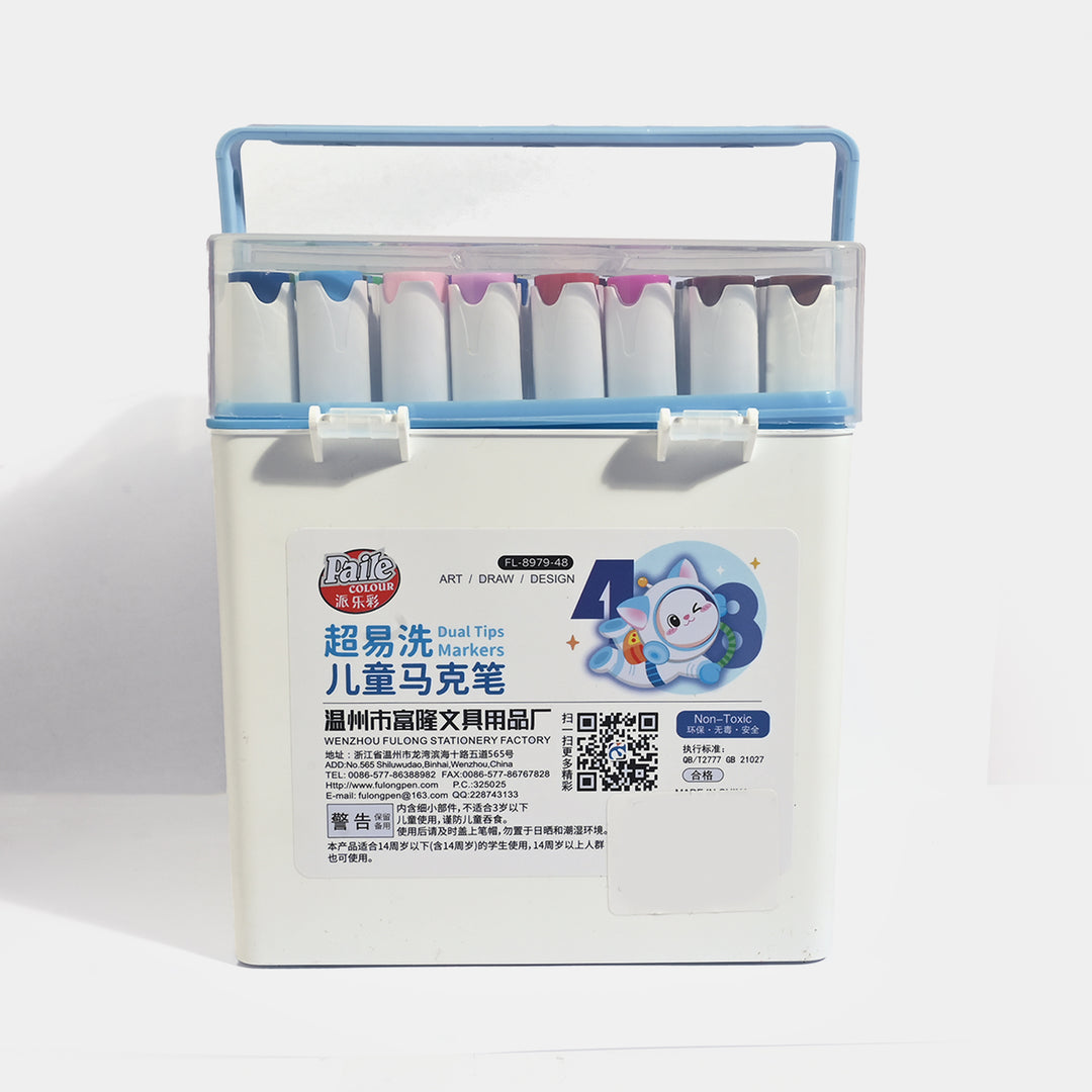 Art Markers, Highlighter Twin Tips | 48PCs