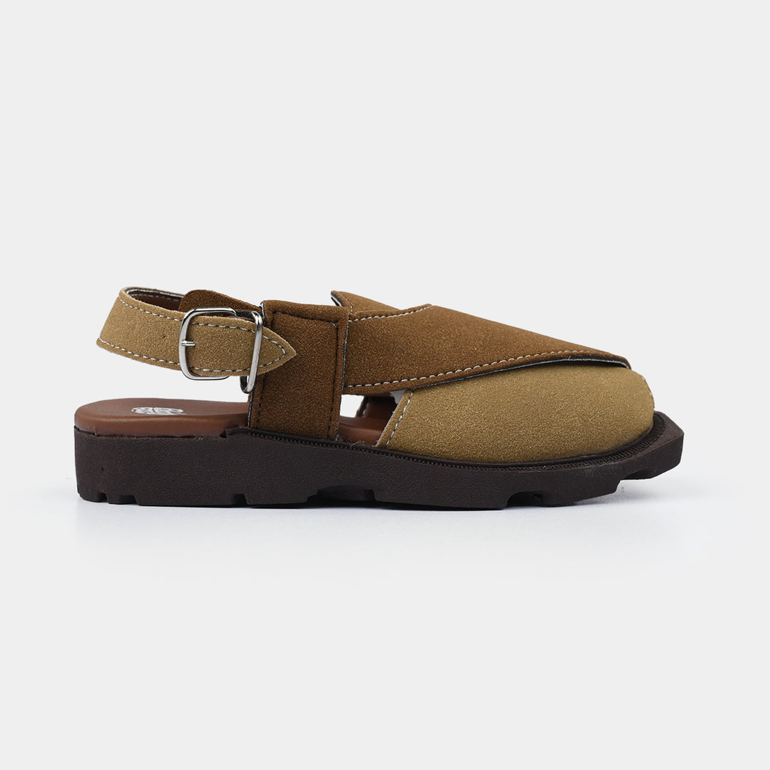 Boys Peshawari Sandal CS-006 - Brown