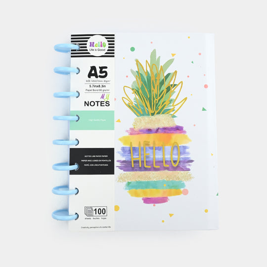 Fancy Spiral Notebook A5