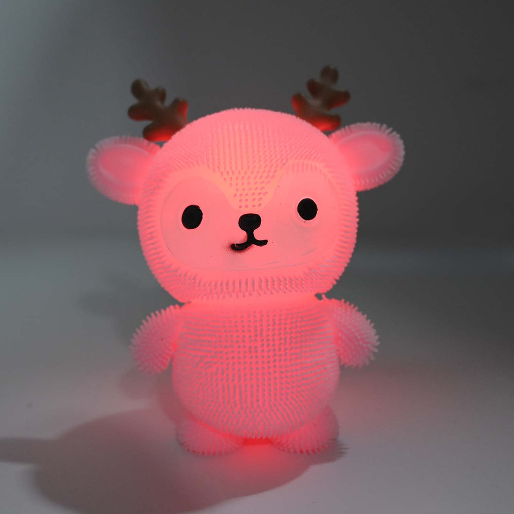 Light-Up Squishy Puffer Sensory Toy