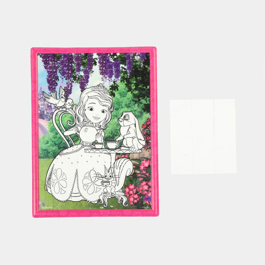 Character Coloring Pad for Kids