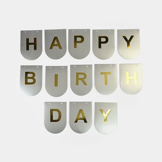 Happy Birthday Bunting Paper Banner