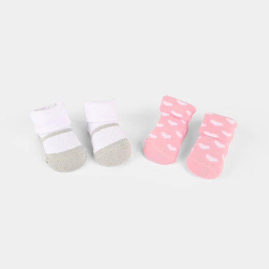 Baby Bib Set 3Pcs with 2 Pair of Socks
