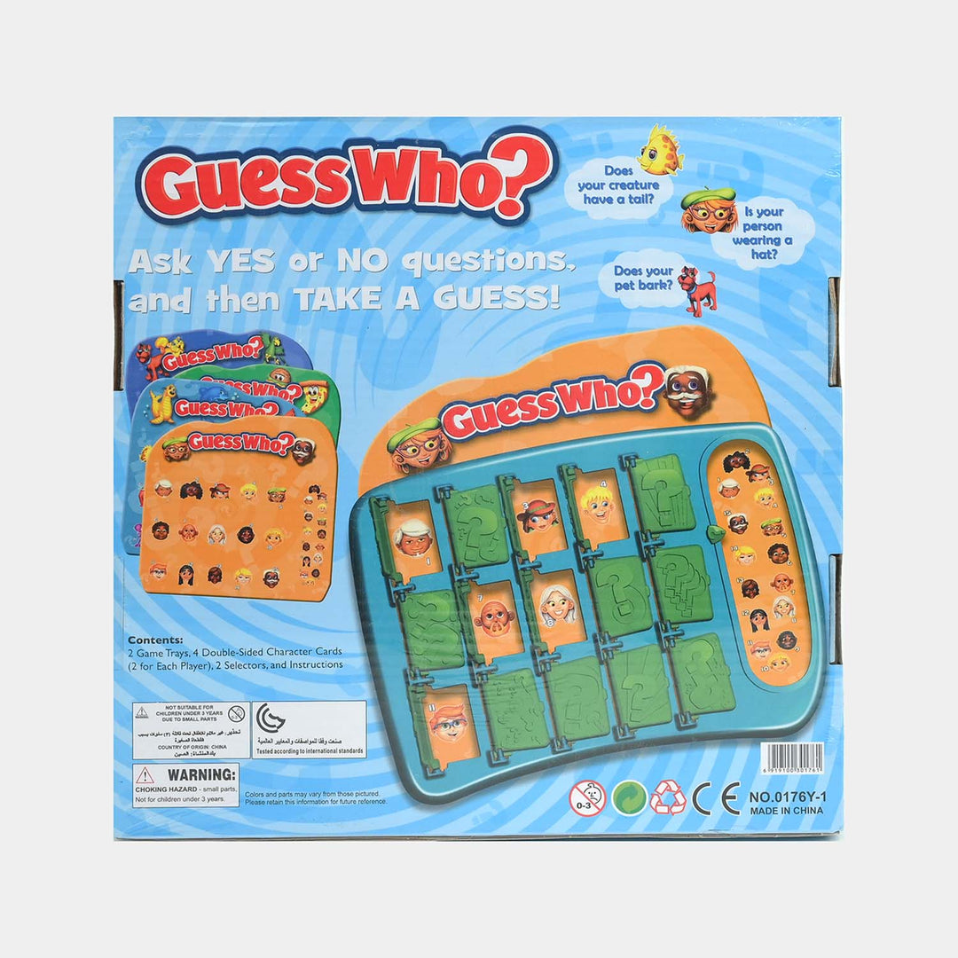 Guess Who Board Game For Kids