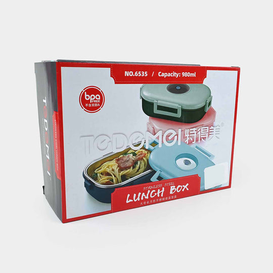 Durable & Leak-Proof Stainless Steel Lunch Box