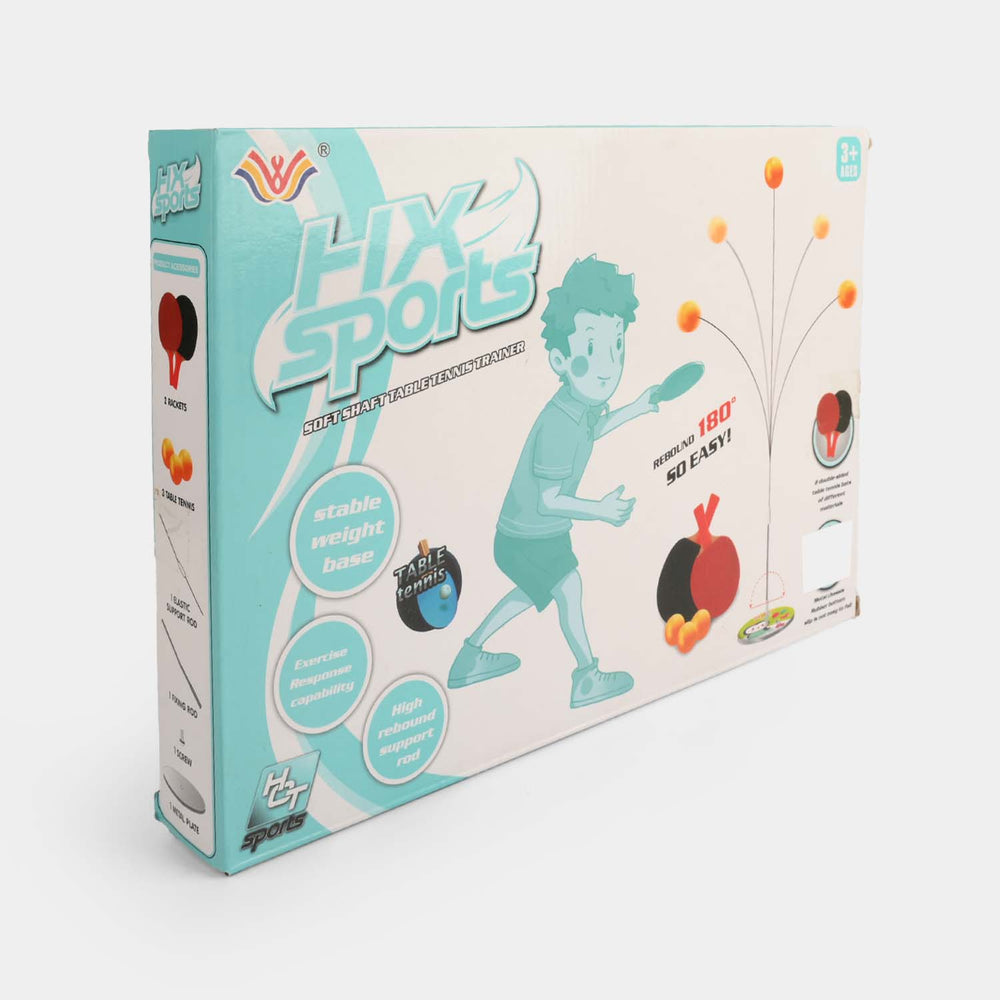 Kids Soft Shaft Table Tennis Trainer Set