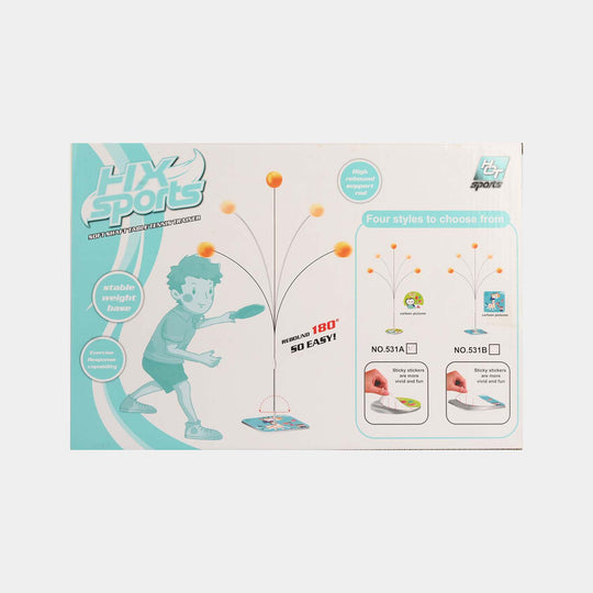 Kids Soft Shaft Table Tennis Trainer Set
