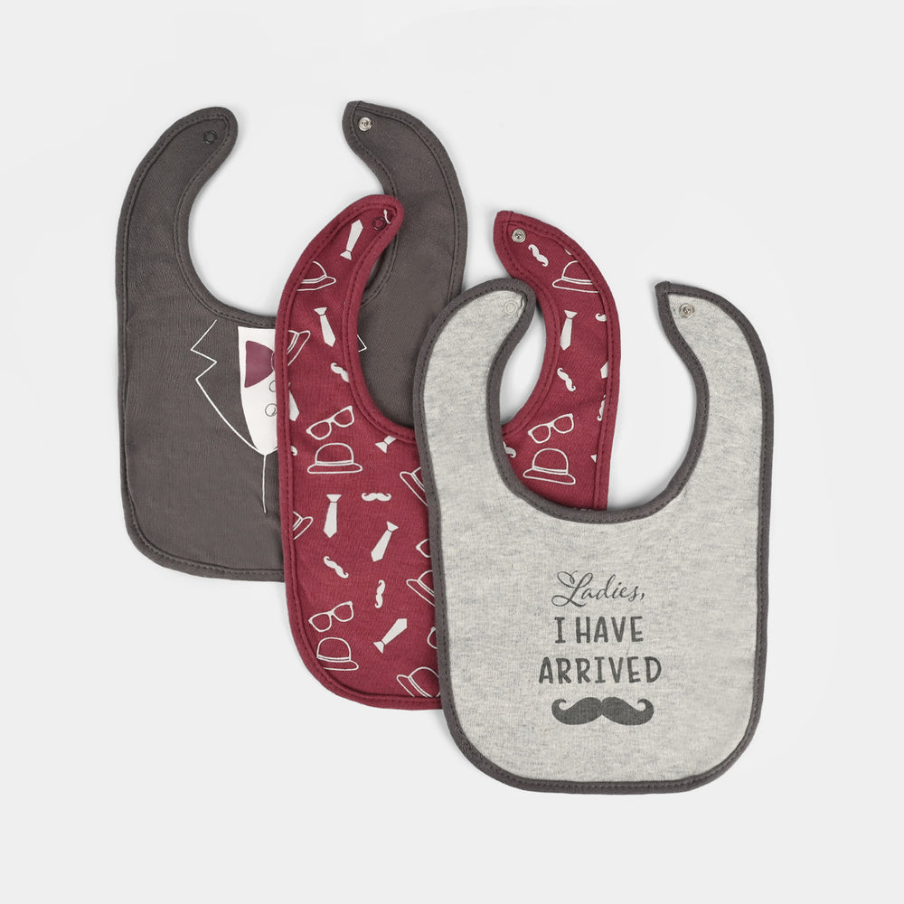 Baby Bib Set 3Pcs with 2 Pair of Socks