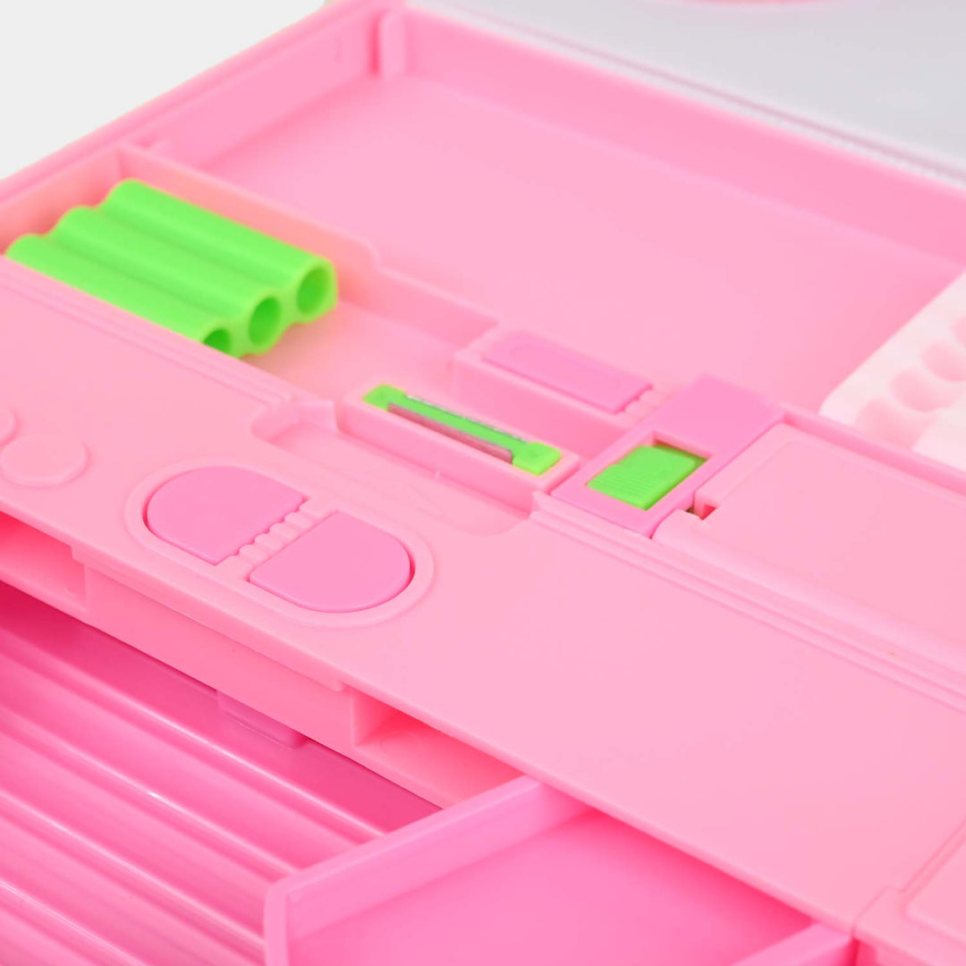Multi-Compartment Magnetic Jumbo Pencil Box