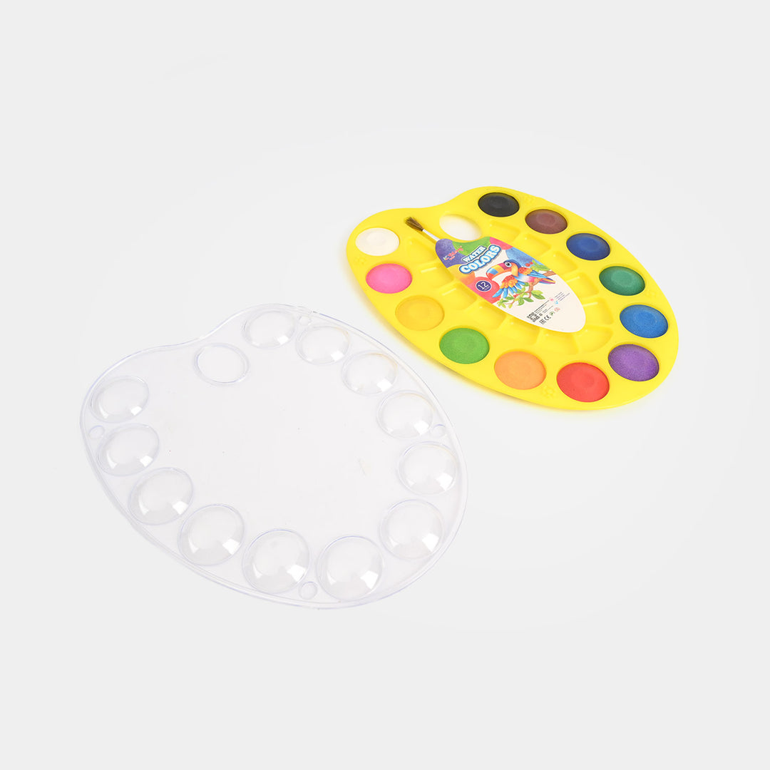 Kids 12-Color Watercolor Paint