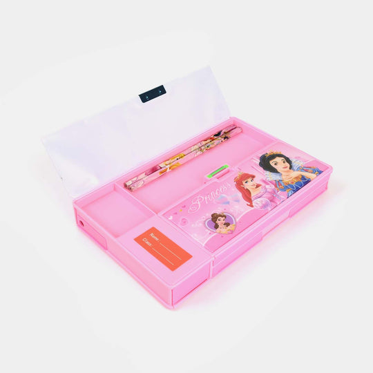Multi-Compartment Magnetic Jumbo Pencil Box