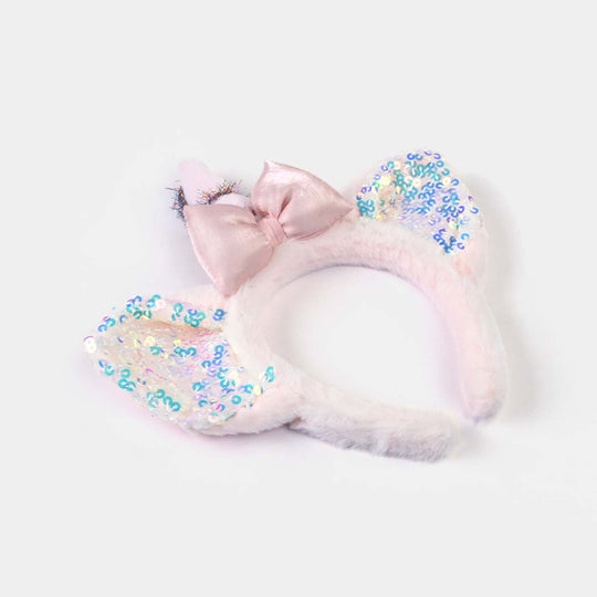 Plushy Hair Band For Girls