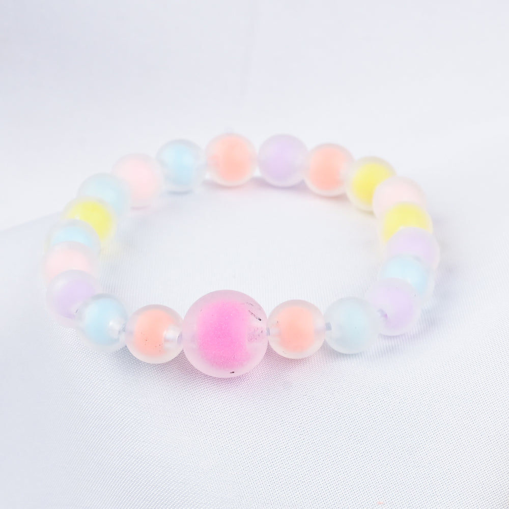 GIRLS ELEGANT BEADED NECKLACE & BRACELET