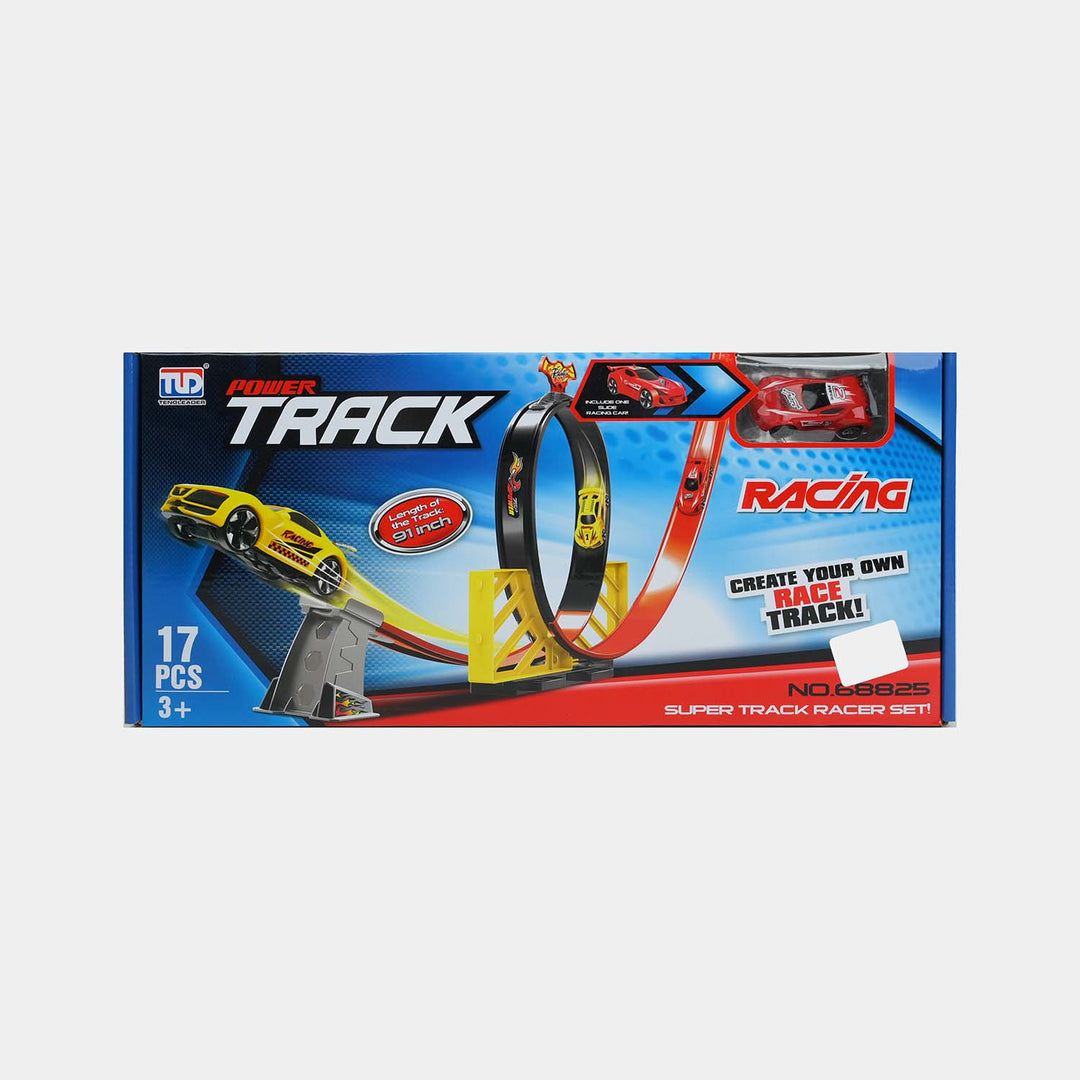 Launch Track Set With Metal Car