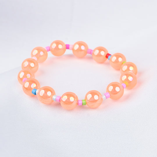 GIRLS ELEGANT BEADED NECKLACE & BRACELET