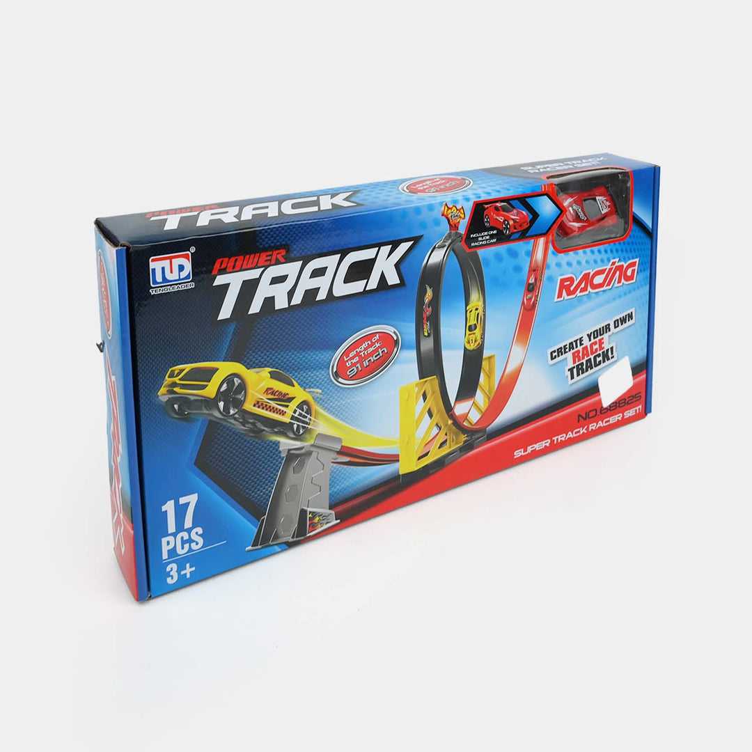 Launch Track Set With Metal Car