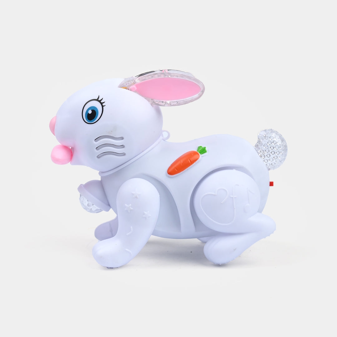 Rabbit Music/Lighting Toy For Kids