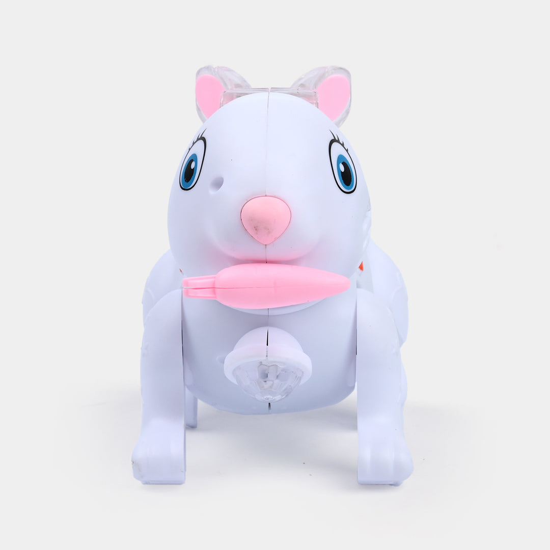 Rabbit Music/Lighting Toy For Kids