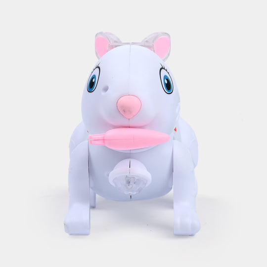 Rabbit Music/Lighting Toy For Kids