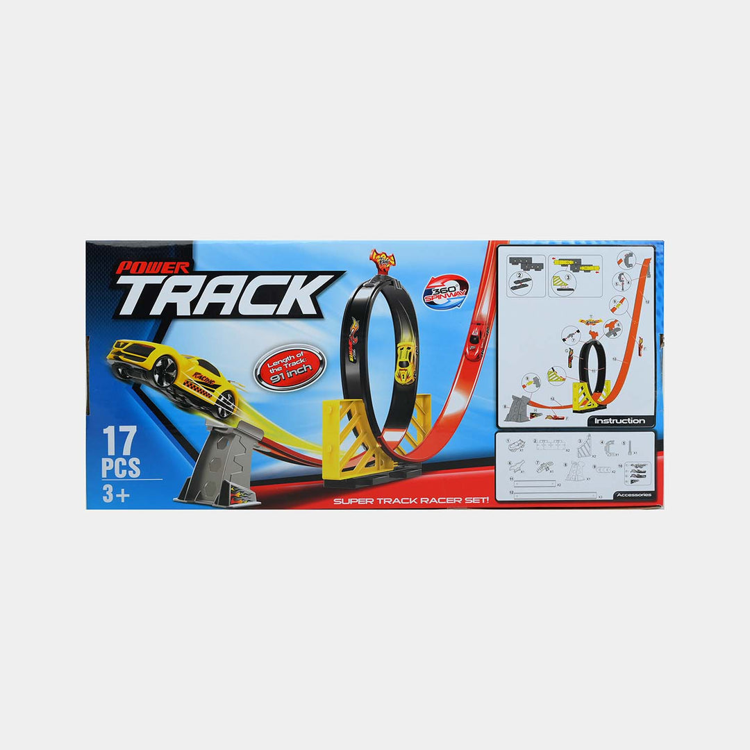 Launch Track Set With Metal Car