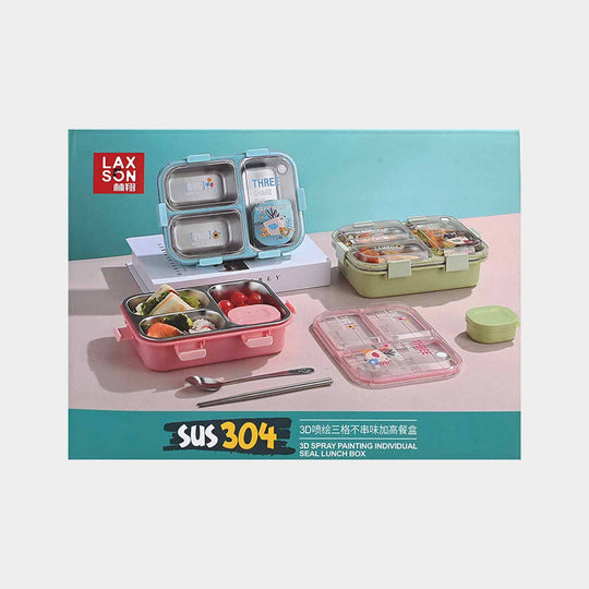 Durable & Leak-Proof Stainless Steel Lunch Box