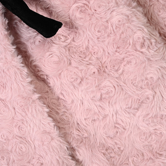 Infant Girls Sherpa Jacket FUR COAT-Pink