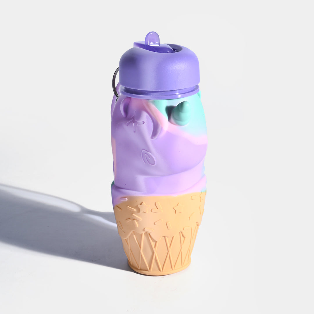 Foldable/Collapsible Silicone Water Bottle