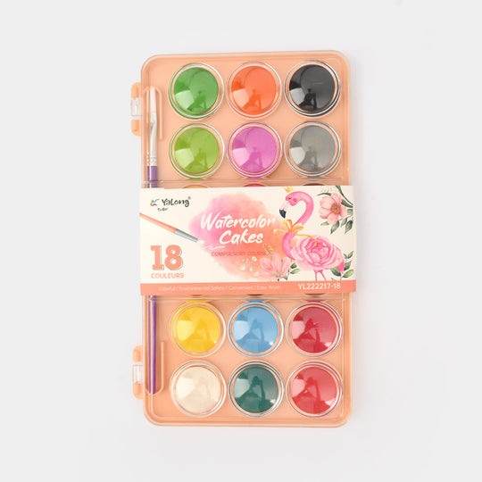 18 Water Color Set