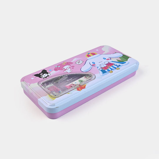 Stationary Pencil Box Metal for Kids