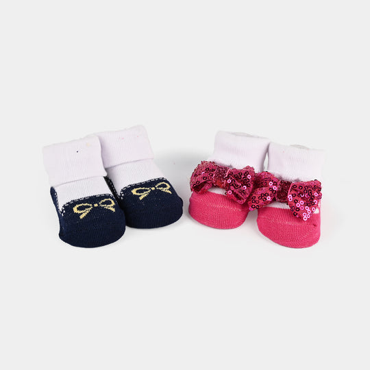 5-Piece Baby Headband & Bootie Socks Gift Set