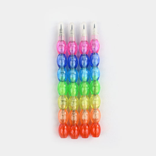 Rainbow Non-Sharpening Pencils (4 PCs)