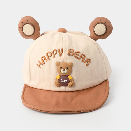 Baby Sun Protection Stylish Cap 3M+| Happy Brown 1550