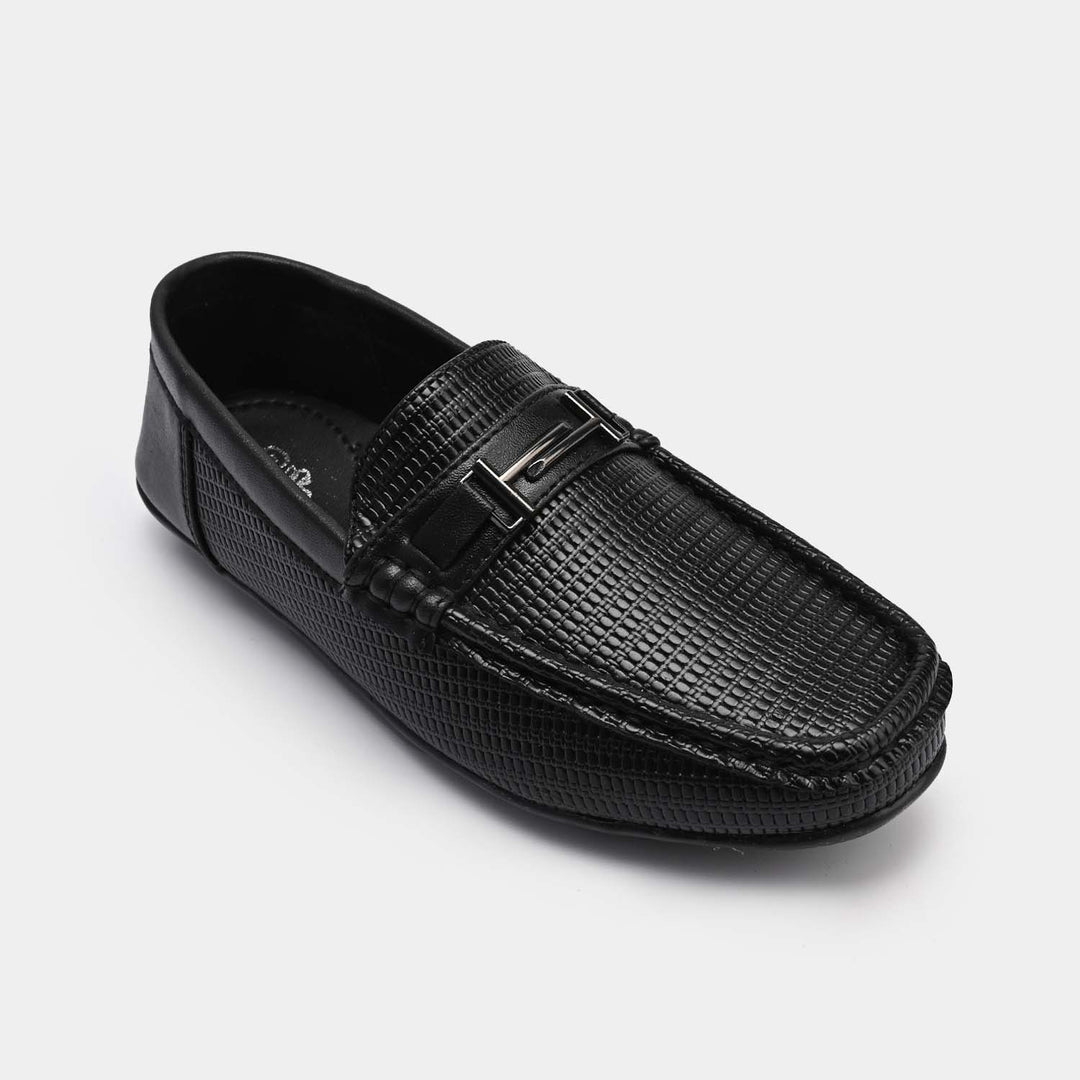 Boys Loafers 809-8-BLACK