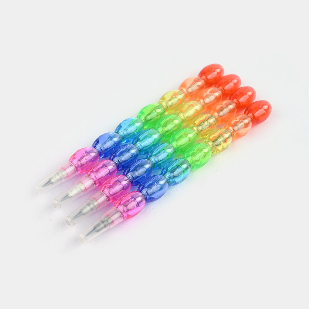 Rainbow Non-Sharpening Pencils (4 PCs)