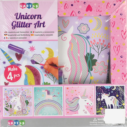 Character Glitter Art