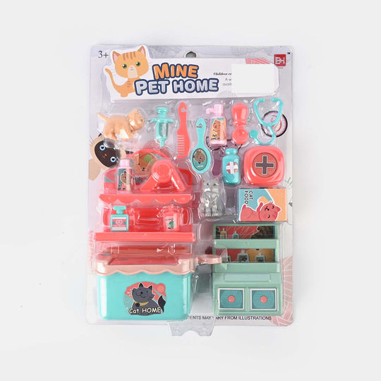 Mine Pet Home Playset for Kids