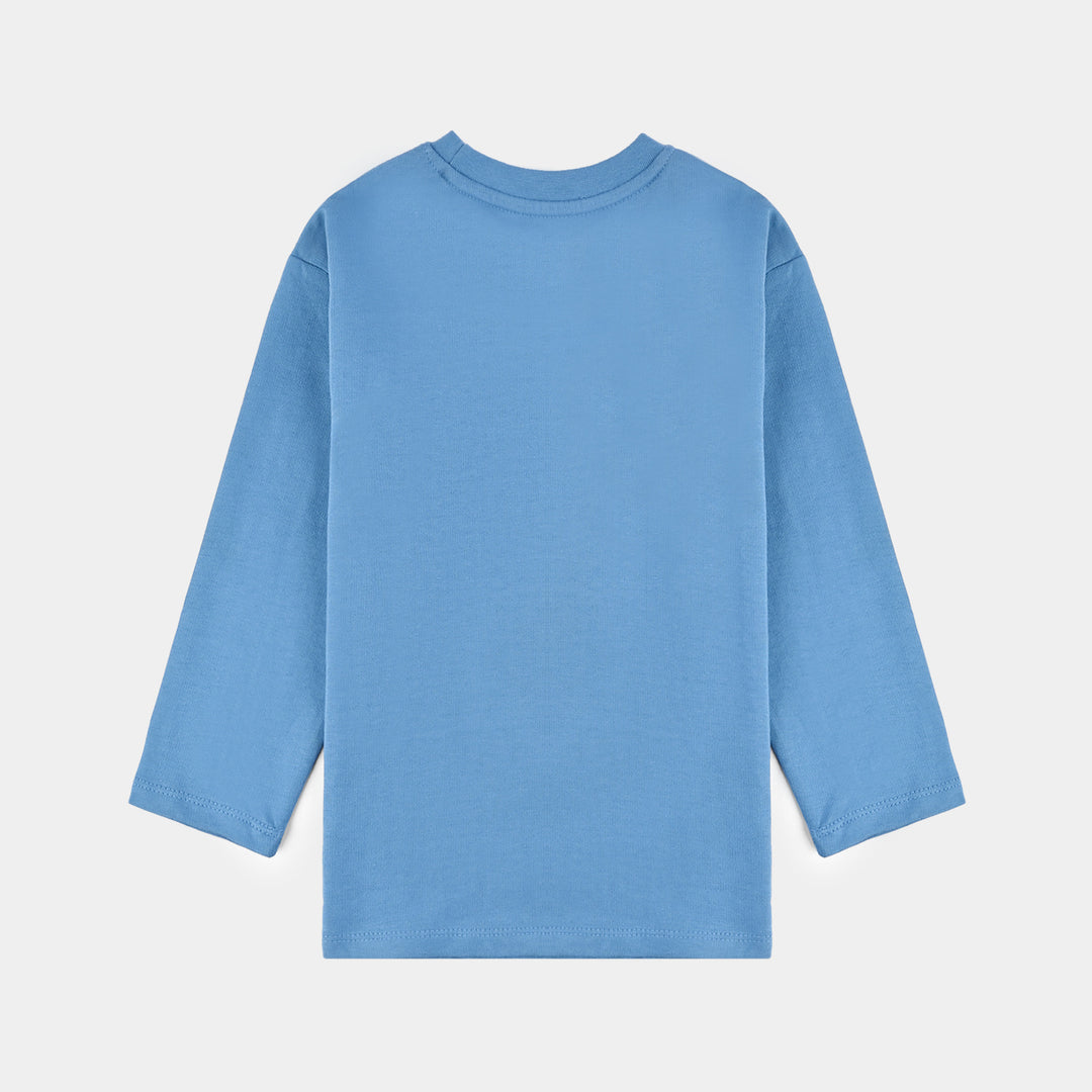 Boys Cotton Terry T-Shirt F/S It Real