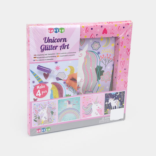 Character Glitter Art