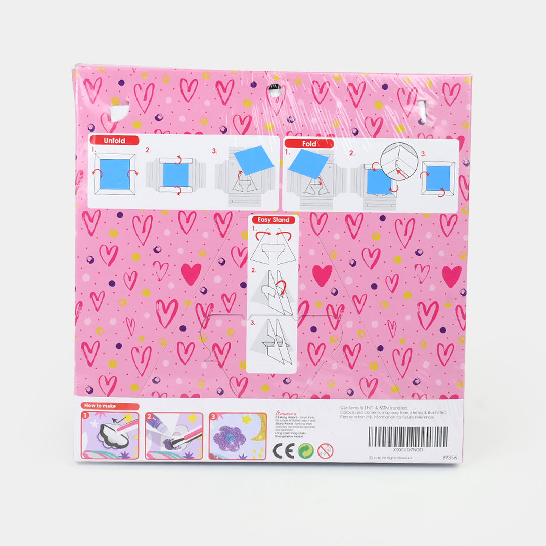 Character Glitter Art