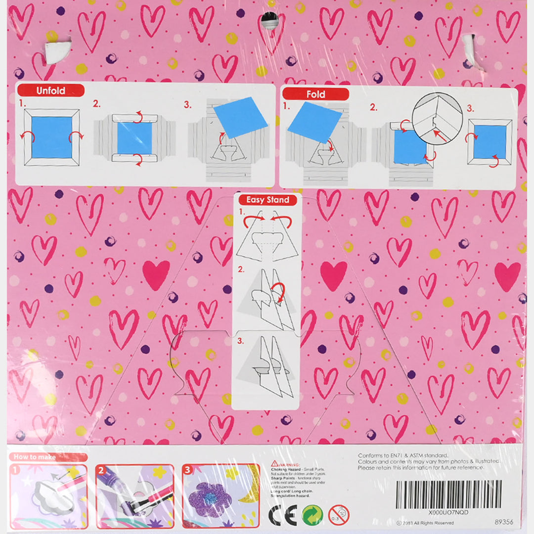 Character Glitter Art