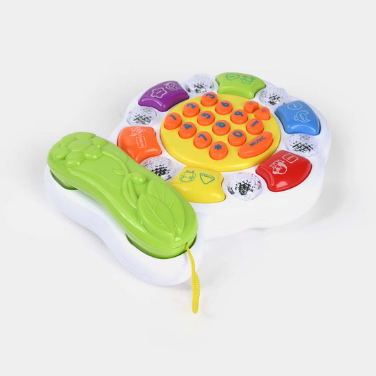 Electric Telephone Learning & Musical Toy For Kids