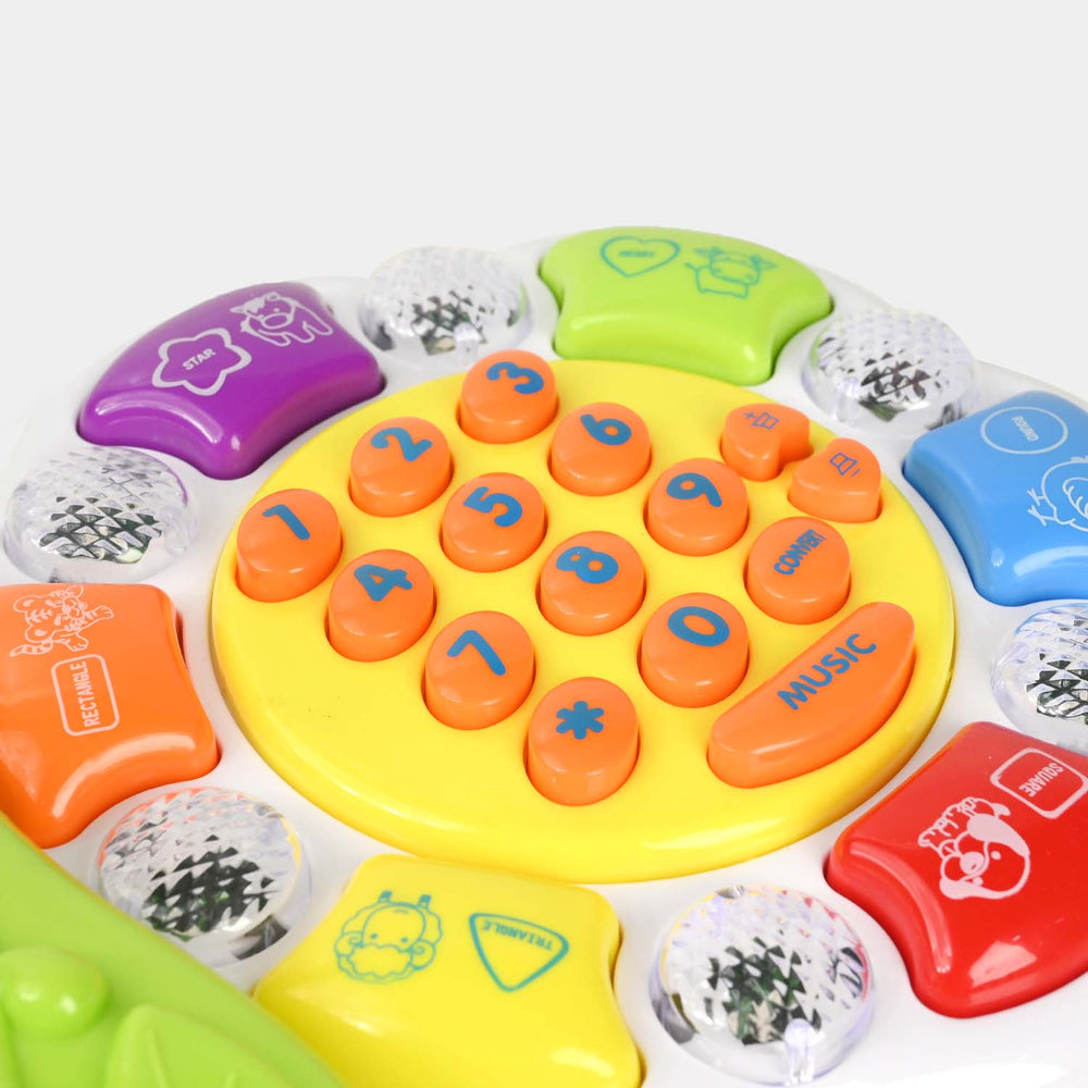 Electric Telephone Learning & Musical Toy For Kids