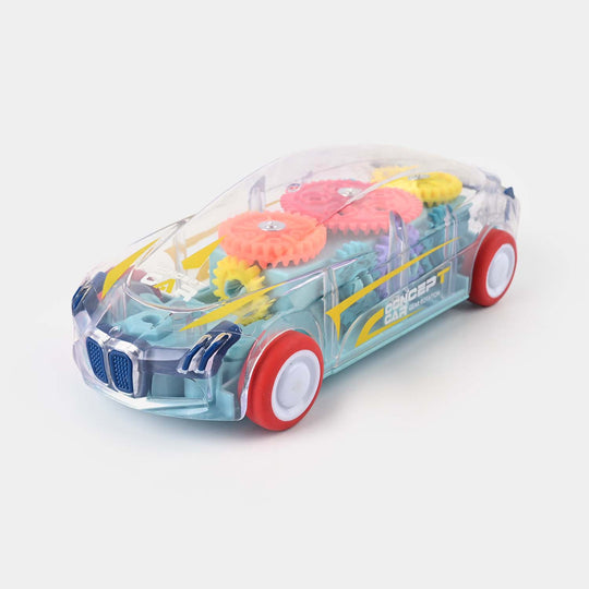 Gear Car With Multi Light For Kids