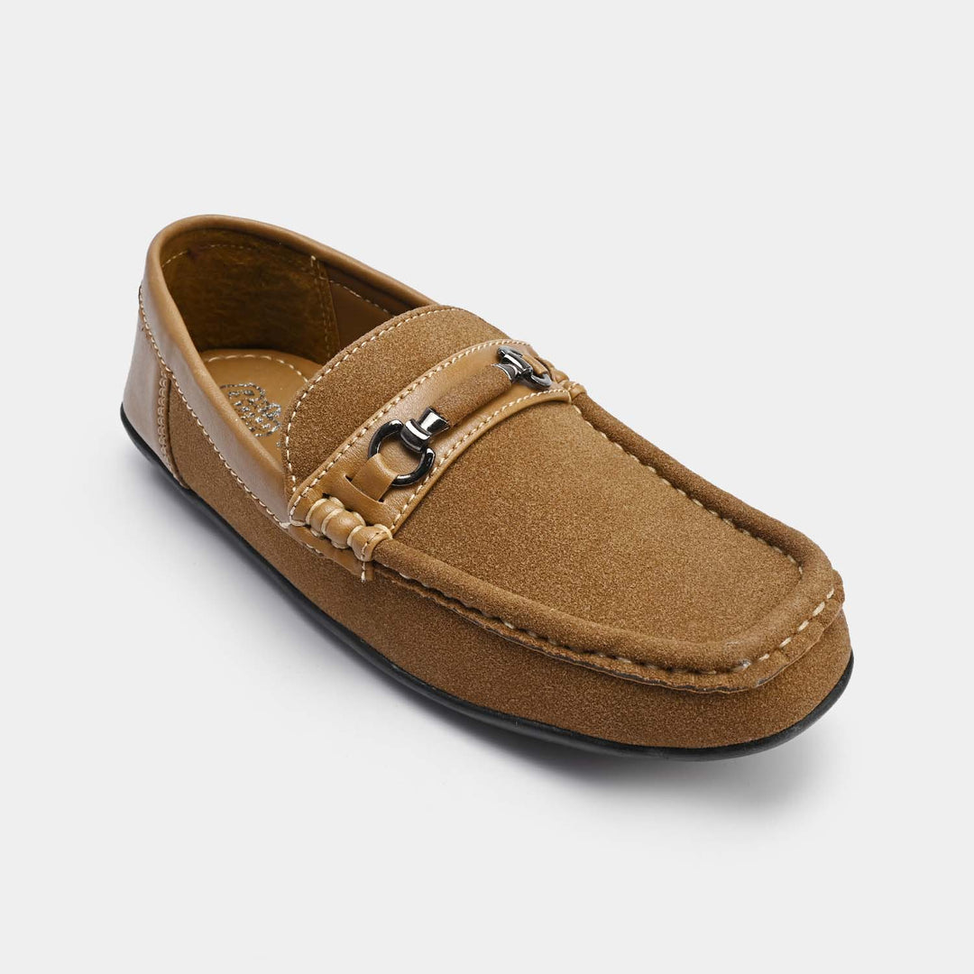 Boys Loafers 809-9-CAMEL