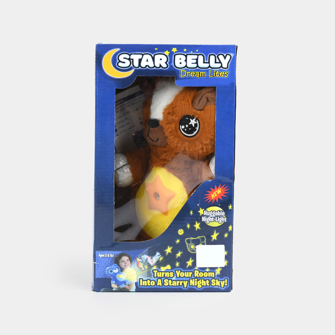 Kids Plush Animal Night Light Projector Toy